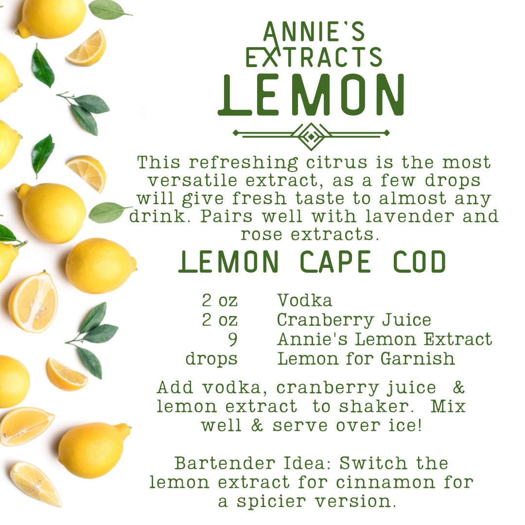 Lemon Extract Flavoring